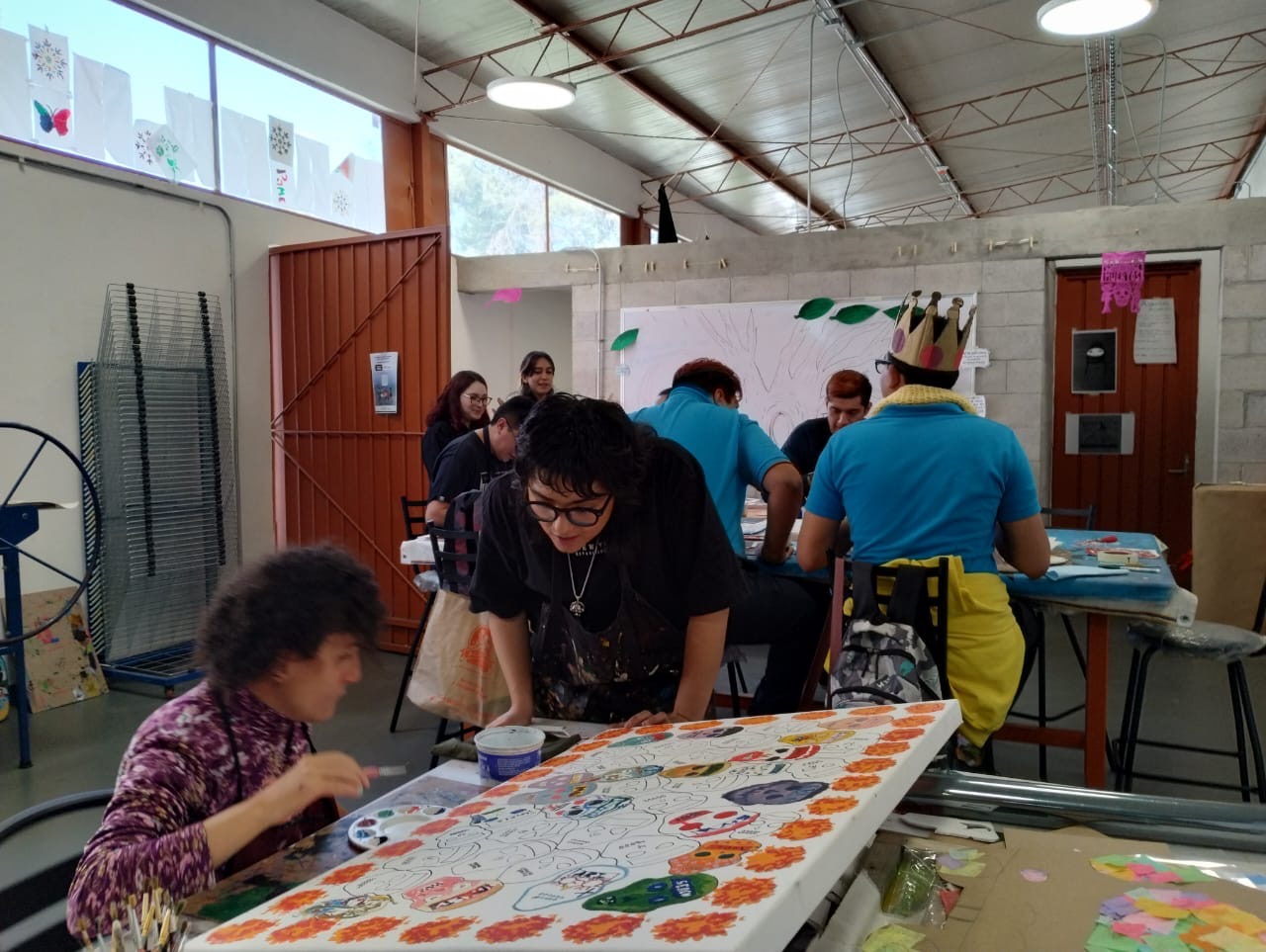 Actividad Cultural Comunitaria: Ofrenda Gráfica: Vida y Muerte